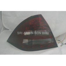 Mercedes C Class W203 4 Door Sedan Red Smoke LED Tail Lamp